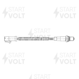 Датчик кислорода для автомобилей Ford Focus II (04-)/Focus III (11-) 1.6i после катализитора 740 мм