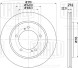 Диск тормозной для автомобилей Suzuki Grand Vitara (98-) передний d=310
