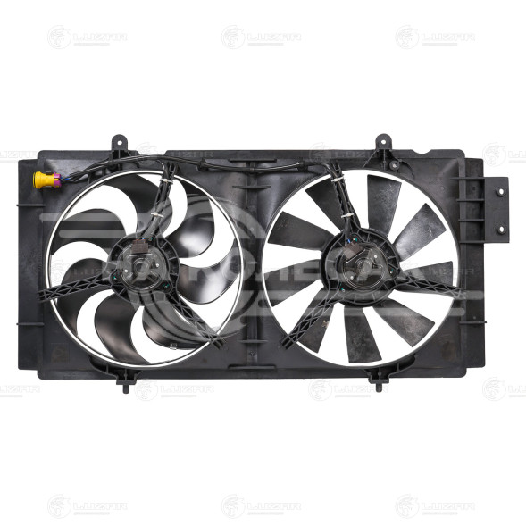 Электровентилятор охлаждения для автомобилей Lifan Solano II (16-) 1.5i/1.8i (2 вент.)