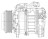 Компрессор кондиционера для автомобилей BMW 5 (F10) (10-)/X5 (F15) (13-)/X6 (F16) (14-) 2.0i/3.0d