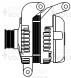 Генератор для автомобилей Ford Focus II (04-)/C-Max (04-) 2.0i 150A