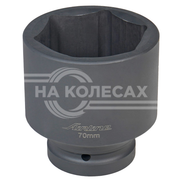 Головка ударная торцевая 1&quot; DR шестигранная 70мм L=100мм