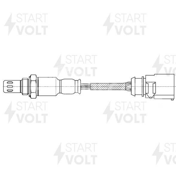 Датчик кислорода для автомобилей VAG Octavia A7 (13-) 1.2i/1.4i/Karoq (17-) 1.4i до катализатора