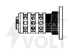 Клапан электромагнитный регулировки фаз ГРМ для автомобилей VAG Tiguan (17-) 2.0TSi/Octavia A7 (13-) 1.8TSi/2.0TSi регулирующий элемент