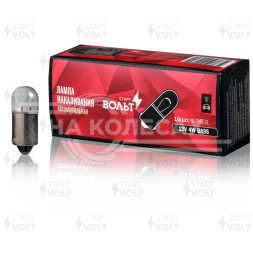 Лампа накаливания 12V 4W BA9S