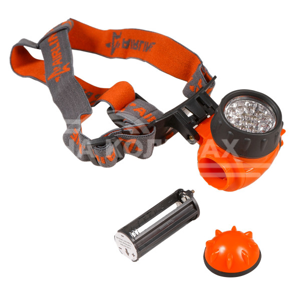 Фонарь налобный на батарейках LEDx19