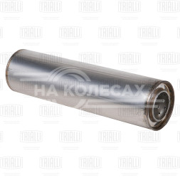 Пламегаситель универсальный 100/380-55 с перфорированным диффузором (нержавеющая сталь)