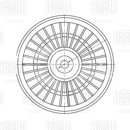 Ролик приводного ремня для автомобилей Volvo S60 (00-) 2.0i/2.4i/2.4d A/C- (опорный)