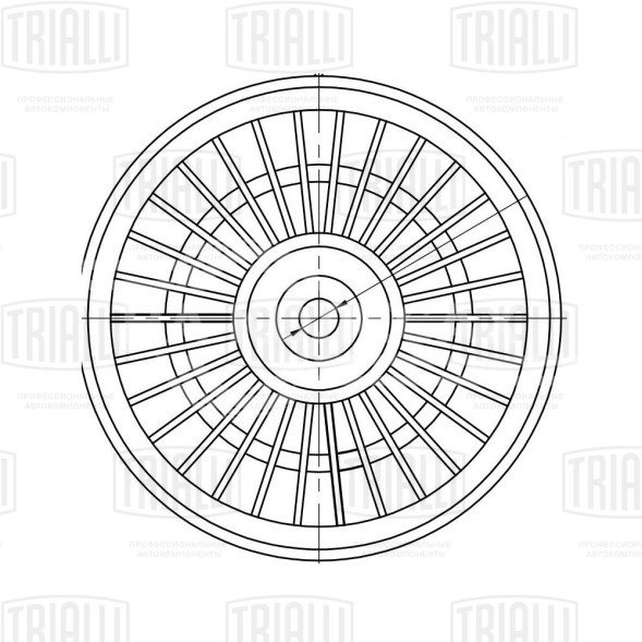 Ролик приводного ремня для автомобилей Volvo S60 (00-) 2.0i/2.4i/2.4d A/C- (опорный)
