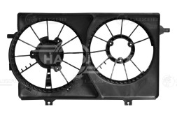 Кожух вентилятора охлаждения для автомобилей Лада 2170-72 Приора А/С (тип Halla)