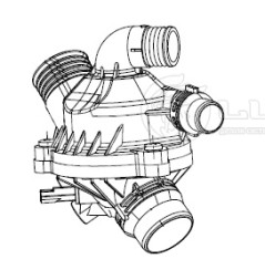 Термостат для автомобилей BMW X5 (E70) (06-) 3.0i [N52] (97°С) (с корпусом)