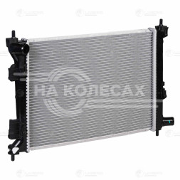 Радиатор охлаждения для автомобилей Solaris (10-)/Rio (10-) MT (паяный)