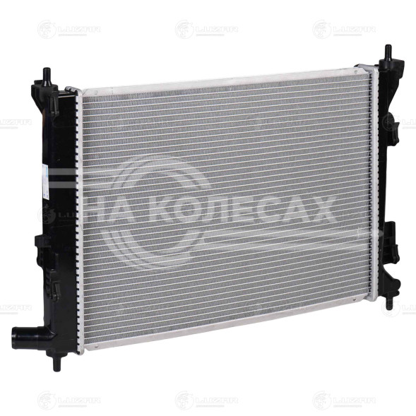 Радиатор охлаждения для автомобилей Solaris (10-)/Rio (10-) MT (паяный)