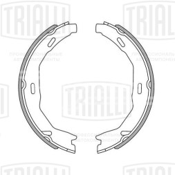 Колодки тормозные для автомобилей Mercedes-Benz C-Class (W204) (07-) барабанные стояночного тормоза 164x25
