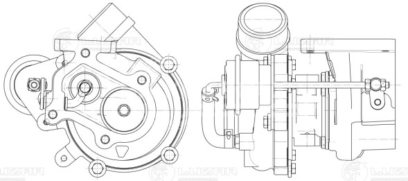 Турбокомпрессор для а/м Fiat Ducato (06-) 2.3TD