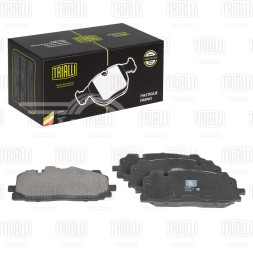 Колодки тормозные дисковые передние для автомобилей Audi A4 (B9) (17-) / A5 (16-) / A6 (18-) / A7 (18-) c тормозной системой Akebono