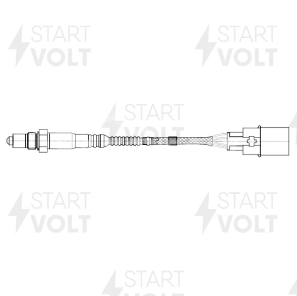 Датчик кислорода для автомобилей Kia Cerato (12-) 2.0i после катализатора