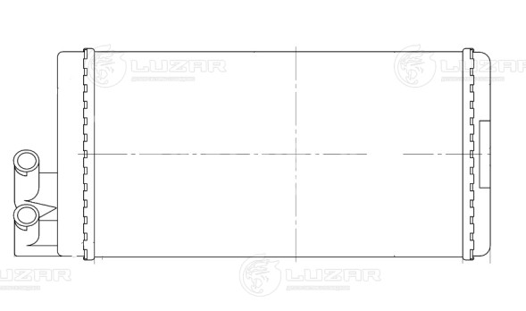 Радиатор отопителя для автомобилей Audi 100 (90-)/A6 (94-)