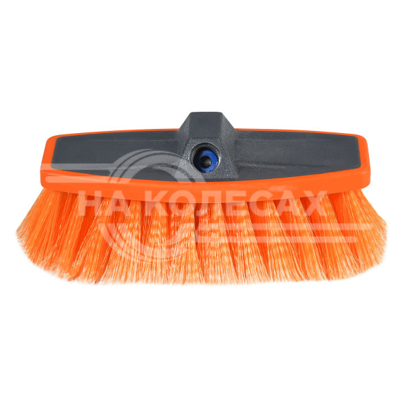 Швабра с насадкой для шланга, щеткой 20см и ручкой 75см