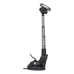 Держатель для телефона автомобильный на торпедо/лоб. стекло магнитный с телескоп. кроншт.