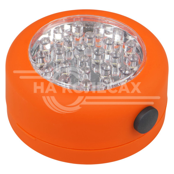 Фонарь рабочий свет с крюком и магнитом LEDx24