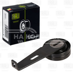 Ролик приводного ремня для автомобилей Peugeot Partner (96-)/Fiat Ducato (98-) 1.8d/1.9d/2.1d [XUD] A/C- с ГУР (натяжной) с кронштейном