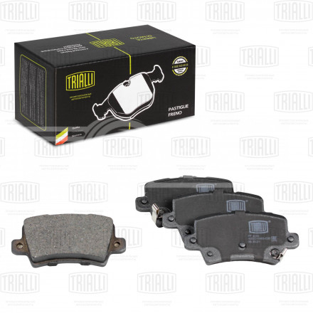 Колодки тормозные для автомобилей Honda Civic VIII (06-) хэтчбек (FN, FK) дисковые задние