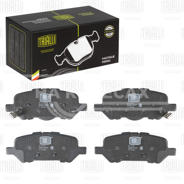 Колодки тормозные дисковые задние для автомобилей Toyota Venza (08-) (PF 4118)