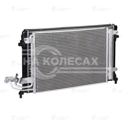 Блок охл. (радиатор+конденсор+вентилятор) для автомобилей Octavia A5 (04-)/Golf V (03-)