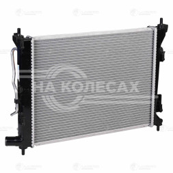 Радиатор охлаждения для автомобилей Solaris (10-)/Rio (10-) AT (паяный)