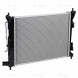 Радиатор охлаждения для автомобилей Solaris (10-)/Rio (10-) AT (паяный)