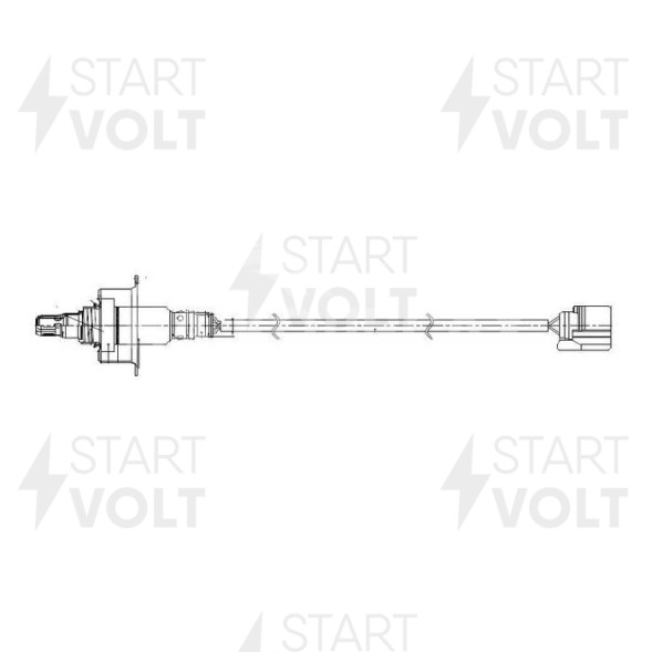 Датчик кислорода для автомобиля Honda Civic (05-) 1.4i/1.6i/1.8i/CR-V (07-) 2.0i до катализатора