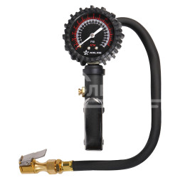 Пистолет для накачки шин 16 АТМ PRO с манометром обрезин. с клапаном сброса