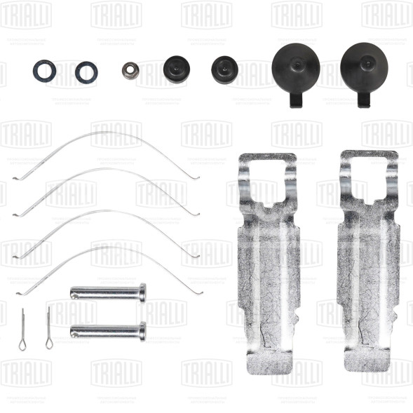 Колодки тормозные для прицепов с осями BPW (WVA № 29307) дисковые (с монтажным комплектом)