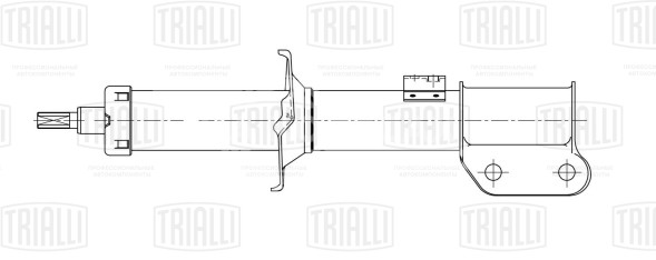 Амортизатор (стойка) передний левый/правый для автомобиля Chery Kimo (07-)/QQ6 (06-)/Indis (09-)