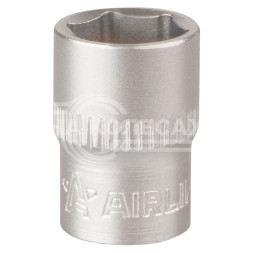 Головка торцевая 1/4" DR шестигранная 10мм пласт. подвес