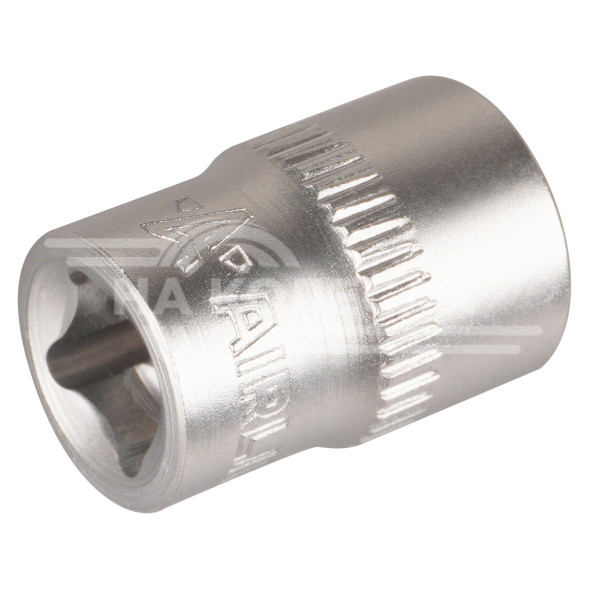 Головка торцевая 1/4&quot; DR шестигранная 10мм пласт. подвес