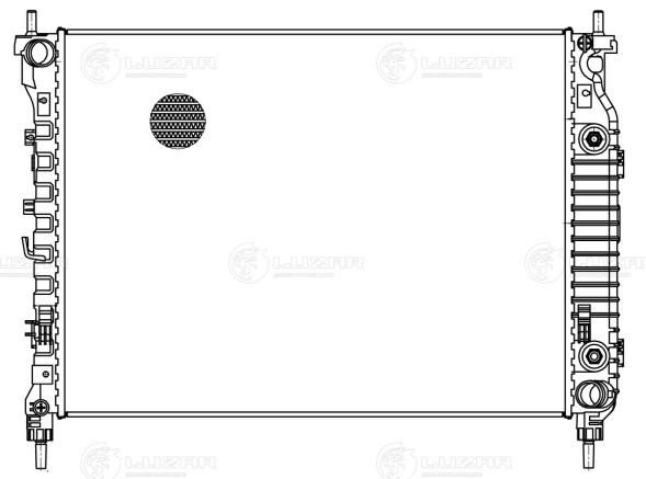 Радиатор охлаждения для автомобилей Captiva (11-) 2.2D AT