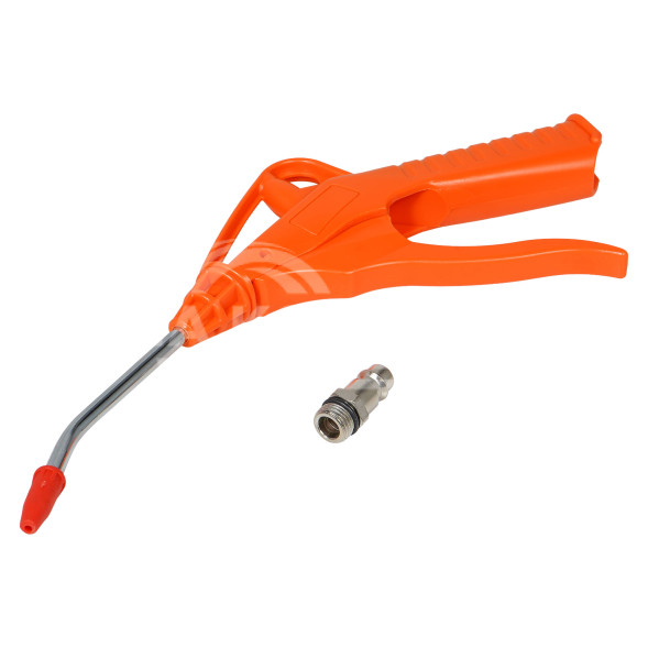 Пистолет продувочный пневматический пластик L=100мм