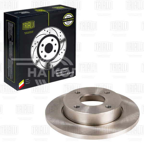 Диск тормозной передний для автомобилей Ford Fiesta (96-) / Mazda 121 (96-) d=240