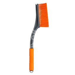 Щетка от снега и льда с мягкой щетиной + скребок (56 см)