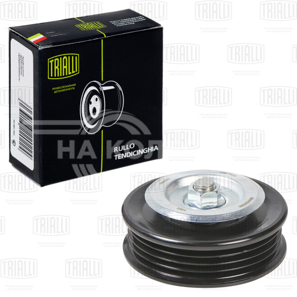 Ролик привод. ремня для автомобилей Toyota Land Cruiser 100 (98-) 4.2d [HD] / Land Cruiser 90 (96-) 3.4i [VZ]/4Runner (95-)/Hilux (97-) 2.7i/3.4i [RZ] (натяжной) компрессора кондиционера без висконагревателя (CM 1922)