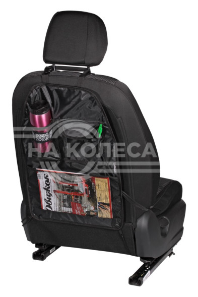 Органайзер на спинку переднего сиденья (59*40 см), черный