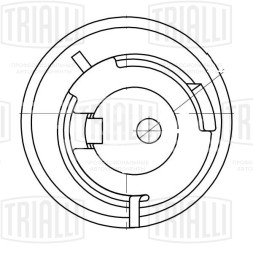 Ролик ГРМ для автомобилей Fiat Ducato (02-)/Ducato (06-) 2.3JTD натяжной