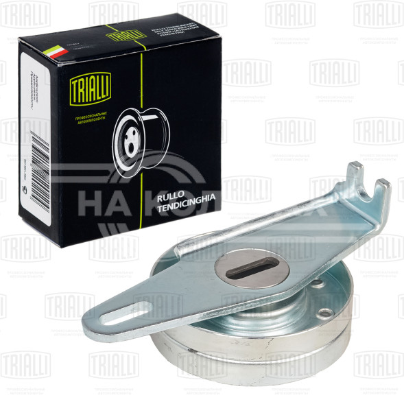 Ролик приводного ремня для автомобилей Peugeot Boxer (94-) 2.5d (натяжной с кронштейном) генератора и гидроусилителя руля