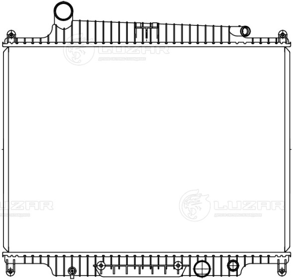 Радиатор охлаждения для автомобилей Range Rover III (01-)/Range Rover Sport I (05-) 3.6TD