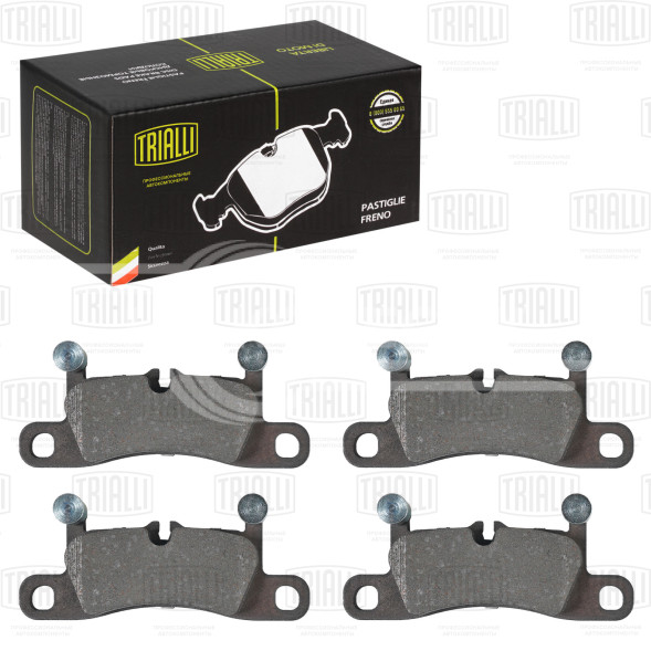 Колодки тормозные для автомобилей VW Touareg II (10-) / Porsche Cayenne II (10-) дисковые задние