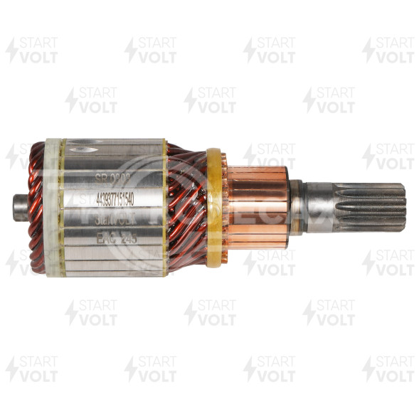 Ротор стартера для спецтехники МТЗ-80/82/ГАЗ/ПАЗ c двигателем ММЗ-Д240/245/260