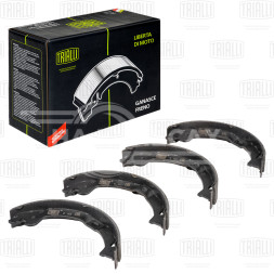 Колодки тормозные для автомобилей Chrysler Voyager (95-) барабанные стояночного тормоза 180x30