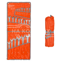 Набор ключей комбинированных 22 предмета (6-32мм) сумка